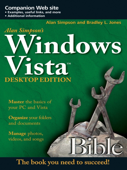 Title details for Alan Simpson's Windows Vista Bible by Alan Simpson - Available